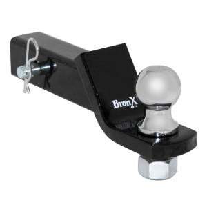 KIT DE COPLE RECTO CON BOLA DE 2" Y PERNO DE SUJECIÓN PARA REMOLQUE BRONX